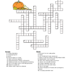 10 Superfun Thanksgiving Crossword Puzzles KittyBabyLove