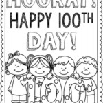 100 Days Of School Coloring Pages Kidsuki