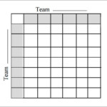 100 Square Football Pool Template Business