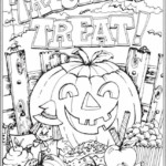 12 Halloween Coloring Page Printables To Keep Kids And
