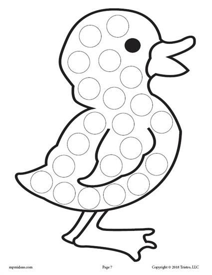 12 Spring Do A Dot Printables School Crafts Preschool 