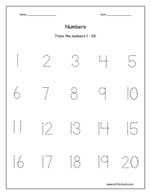 13 Best Images Of Counting Worksheets 1 20 Practice 