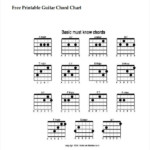 13 Guitar Chord Chart Templates FreeSample Example
