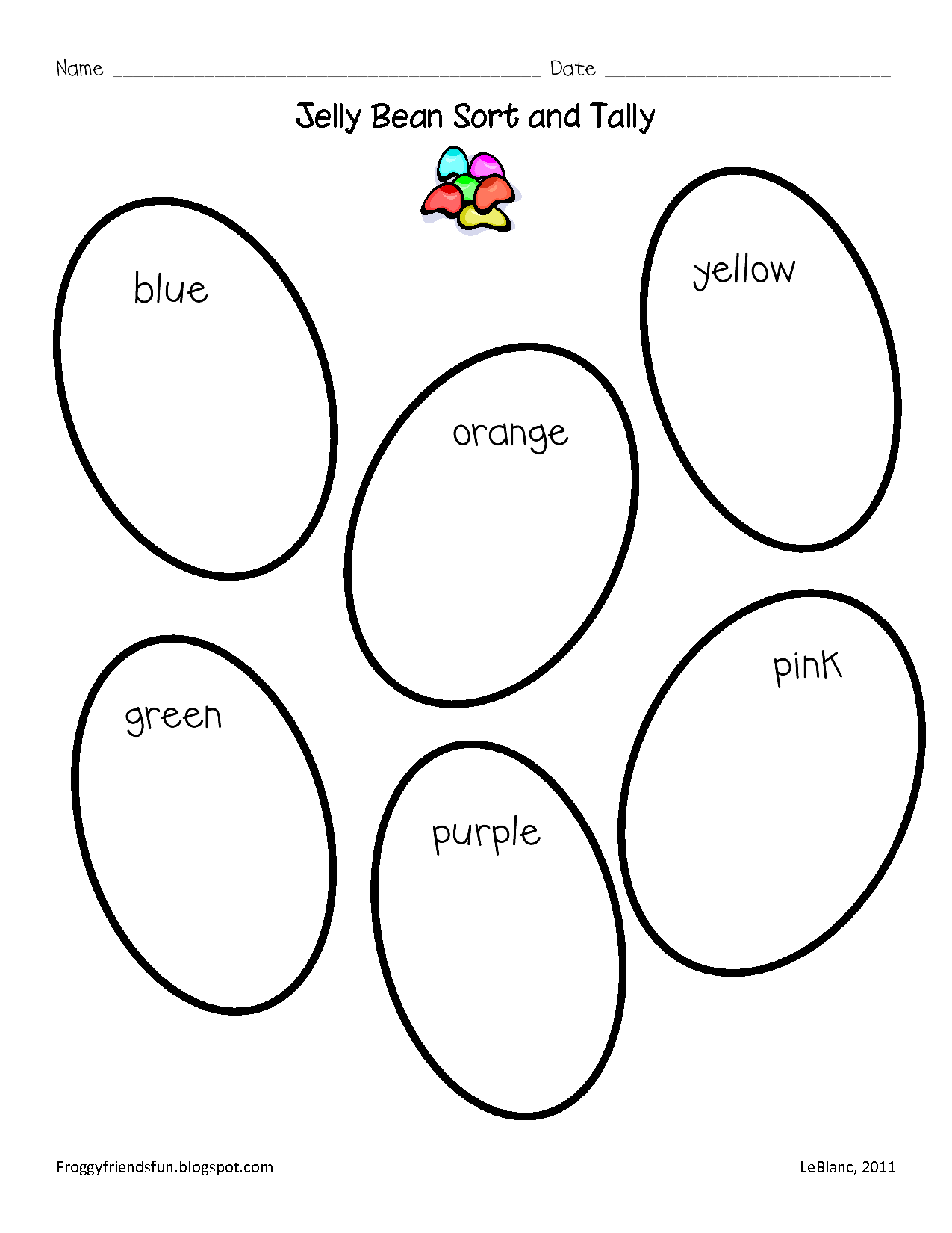 14 Best Images Of Jelly Bean Worksheets Jelly Bean Graph 
