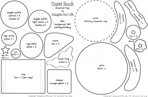 14 Templates For Play Food Images Kawaii Papercraft 