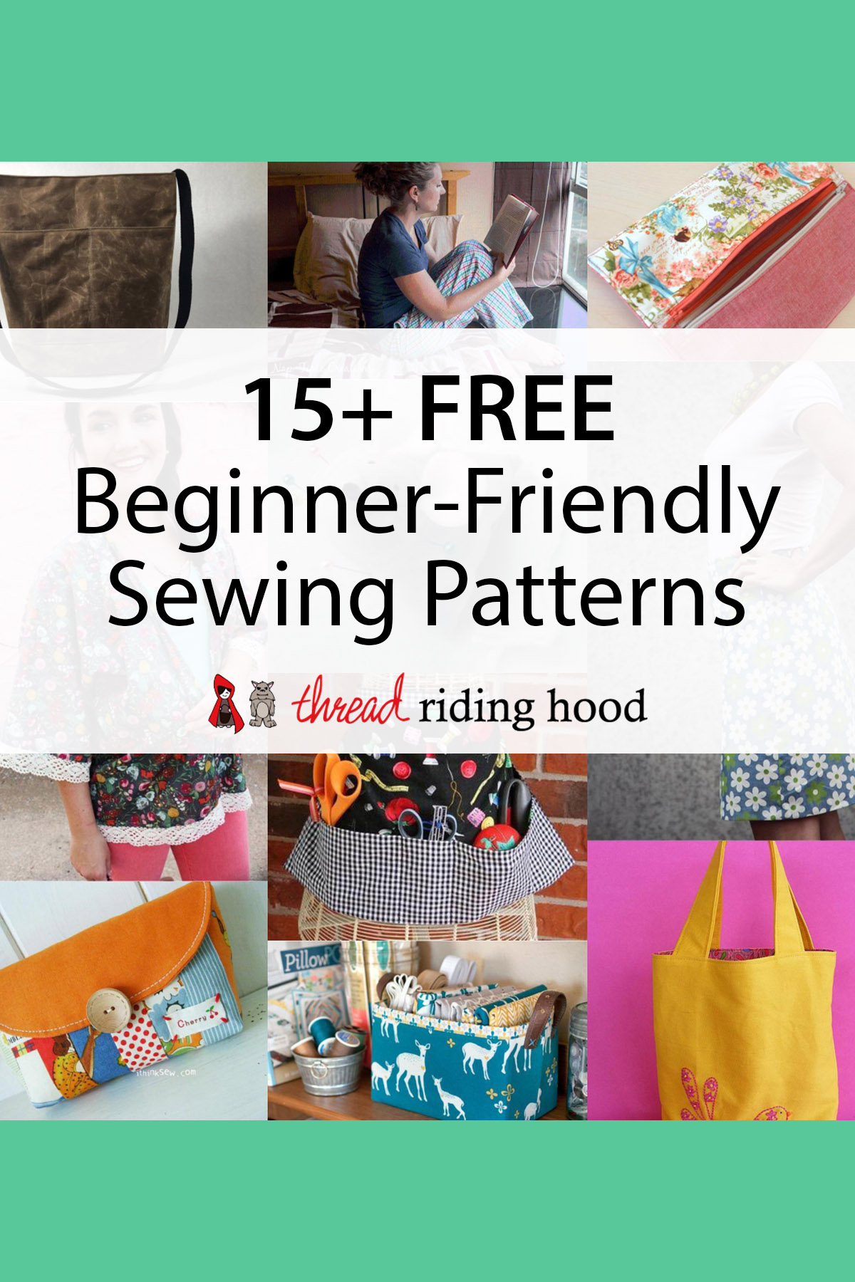 15 Free Beginner Friendly Sewing Patterns Thread Riding 