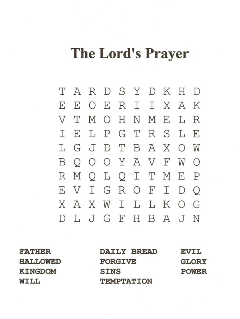 18 Fun Printable Bible Word Search Puzzles KittyBabyLove