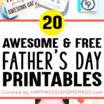 20 Free Father S Day Printables Happiness Is Homemade