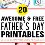 20 Free Father S Day Printables Happiness Is Homemade