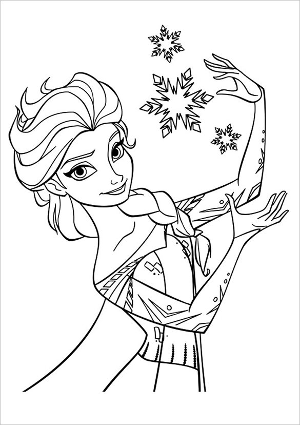 20 Princess Coloring Pages Vector EPS JPG Free 