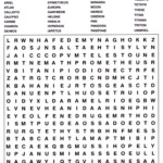 21 Knowledgeable Science Word Search KittyBabyLove