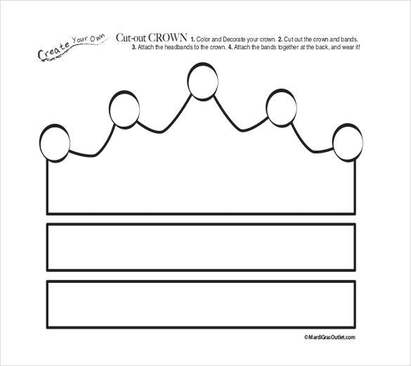 21 Paper Crown Templates PDF DOC Free Premium 