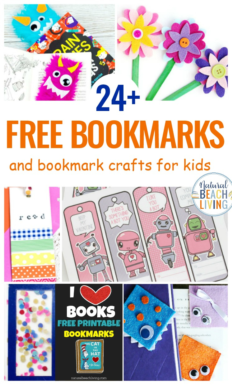 24 Bookmarks For Kids Free Printable Bookmarks And DIY 