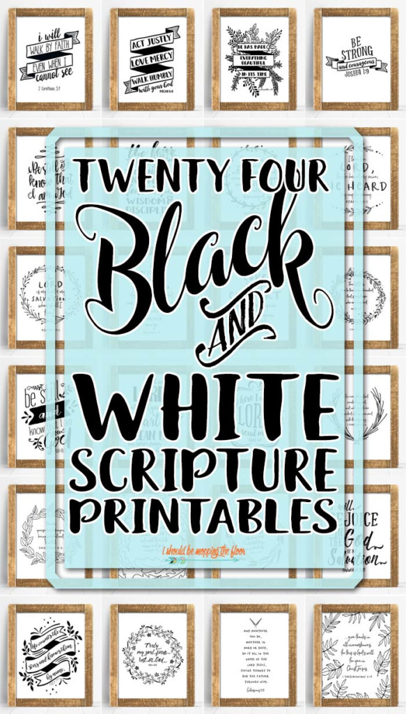 24 Printable Bible Verses I Should Be Mopping The Floor