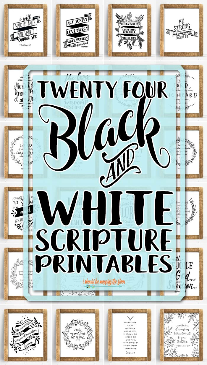 24 Printable Bible Verses I Should Be Mopping The Floor
