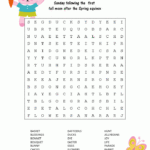 32 Free Printable Easter Word Search For 2021 Voilabits