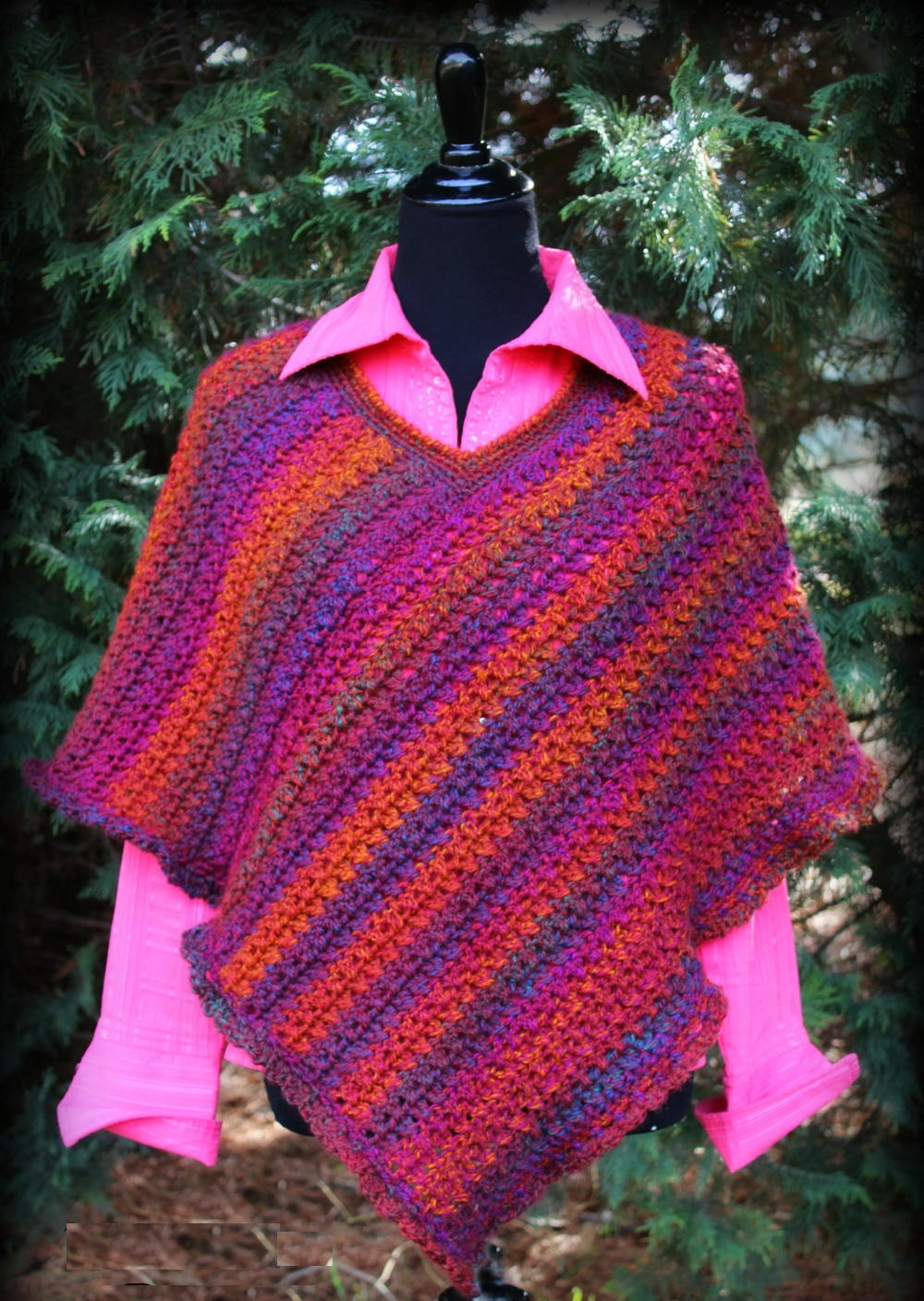 37 Creative Crochet Poncho Patterns For You Patterns Hub