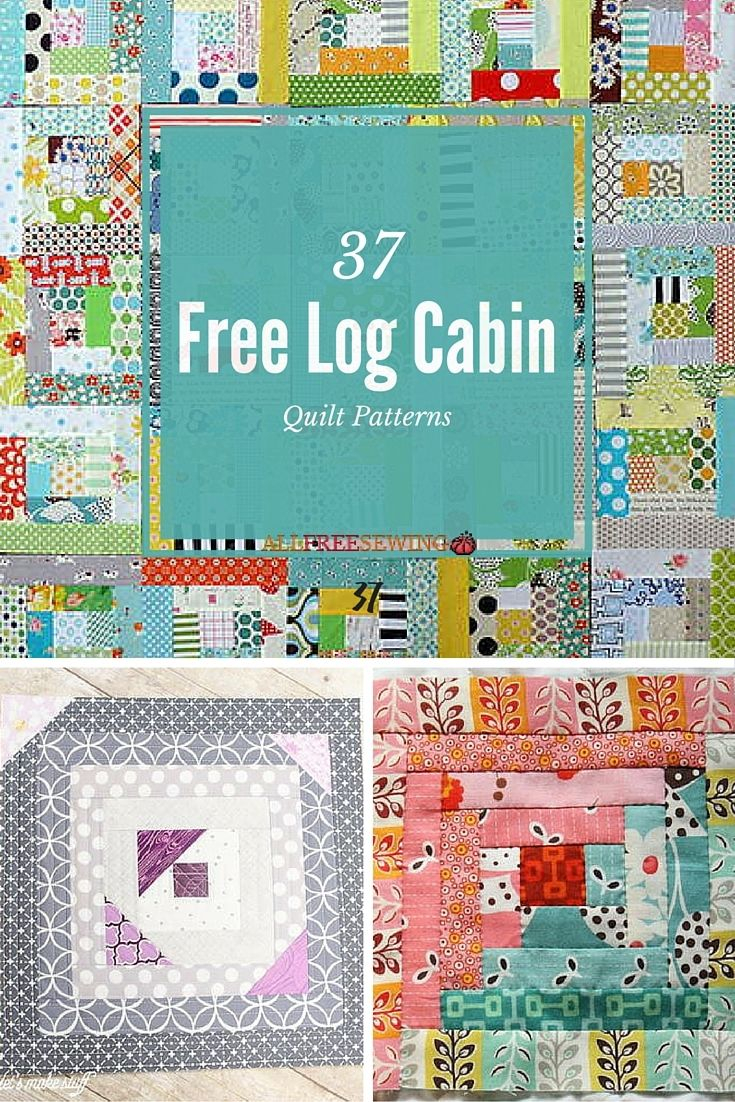 38 Free Log Cabin Quilt Patterns Log Cabin Quilt Pattern 