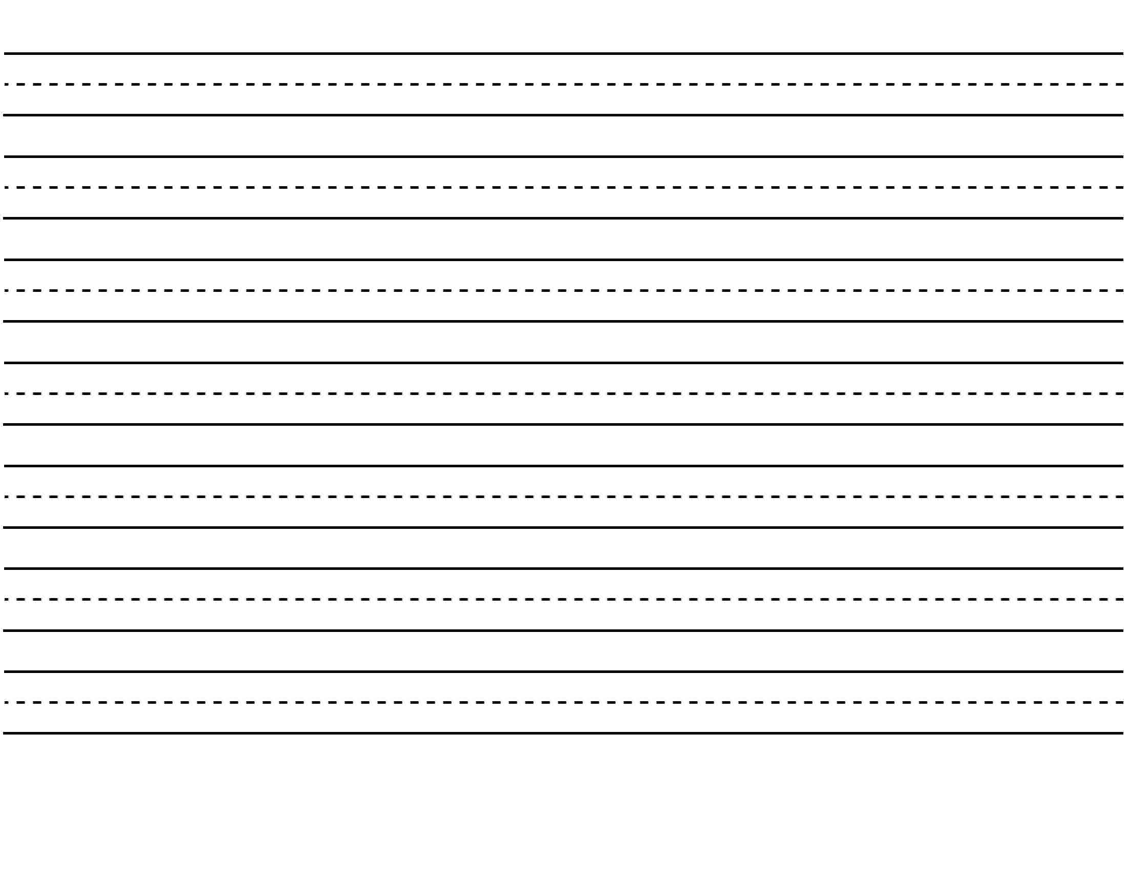 38 Images For Primary Lined Paper Clipart