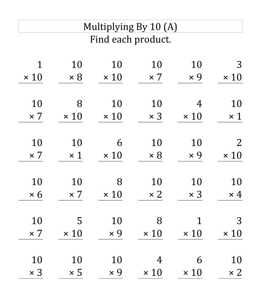 3rd Grade Math Worksheets Best Coloring Pages For Kids