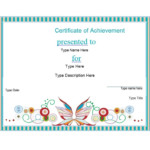 40 Great Certificate Of Achievement Templates FREE