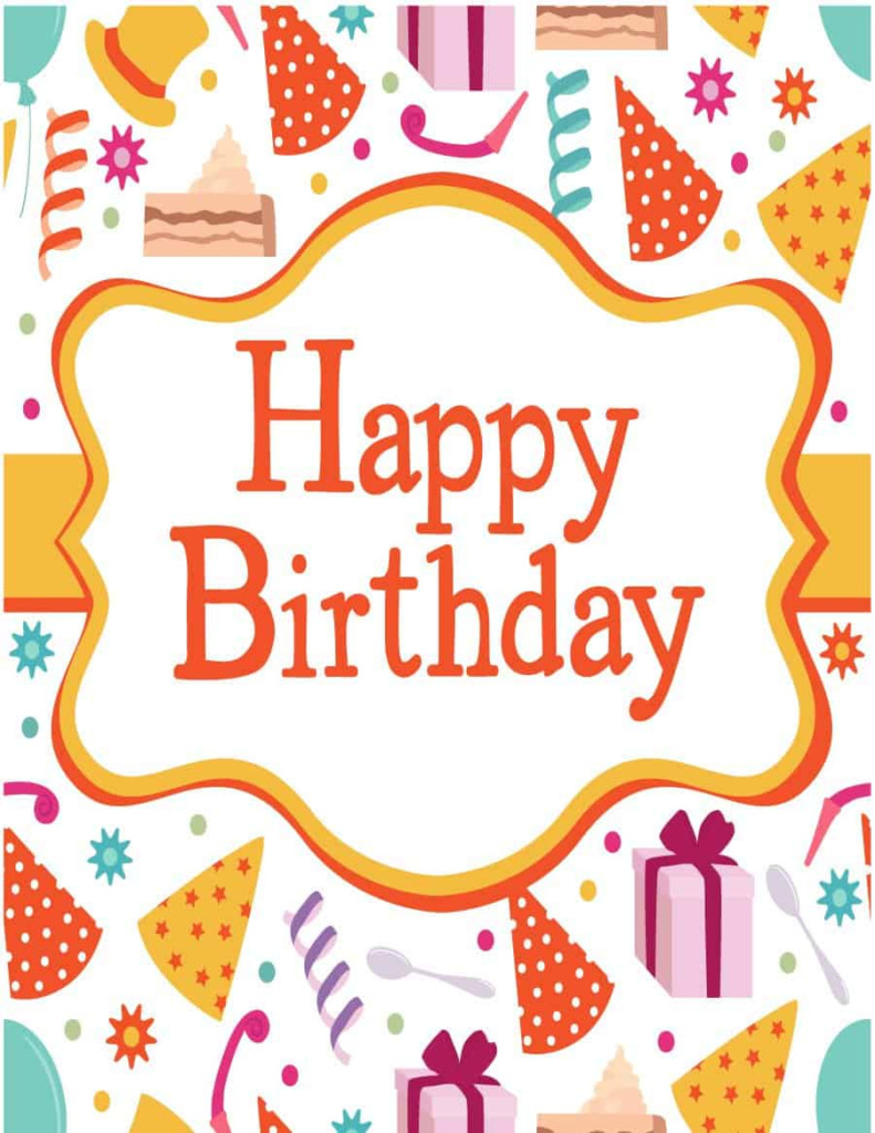 41 Free Birthday Card Templates In Word Excel PDF