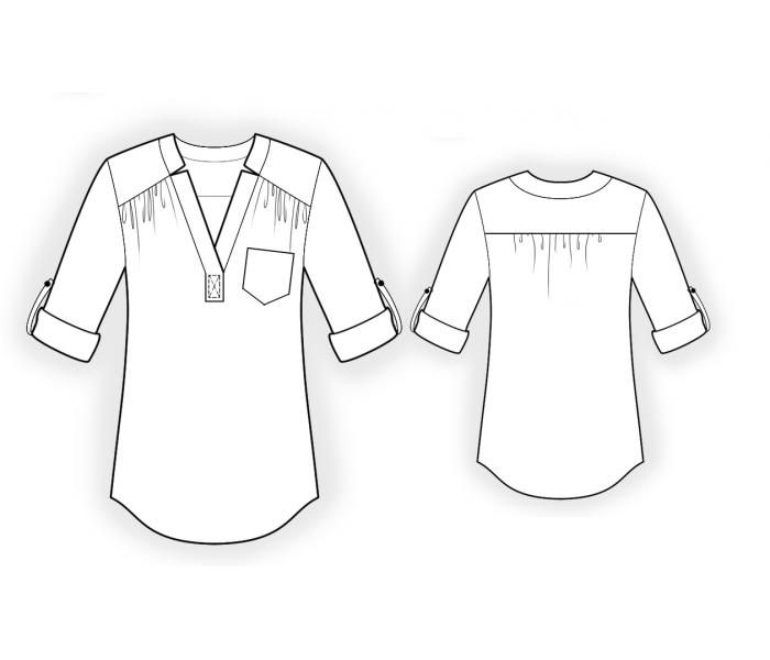45 Free Printable Sewing Patterns Shirt Dress Pattern