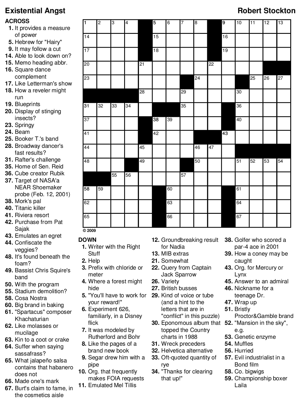 5 Best Images Of Printable Christian Crossword Puzzles 