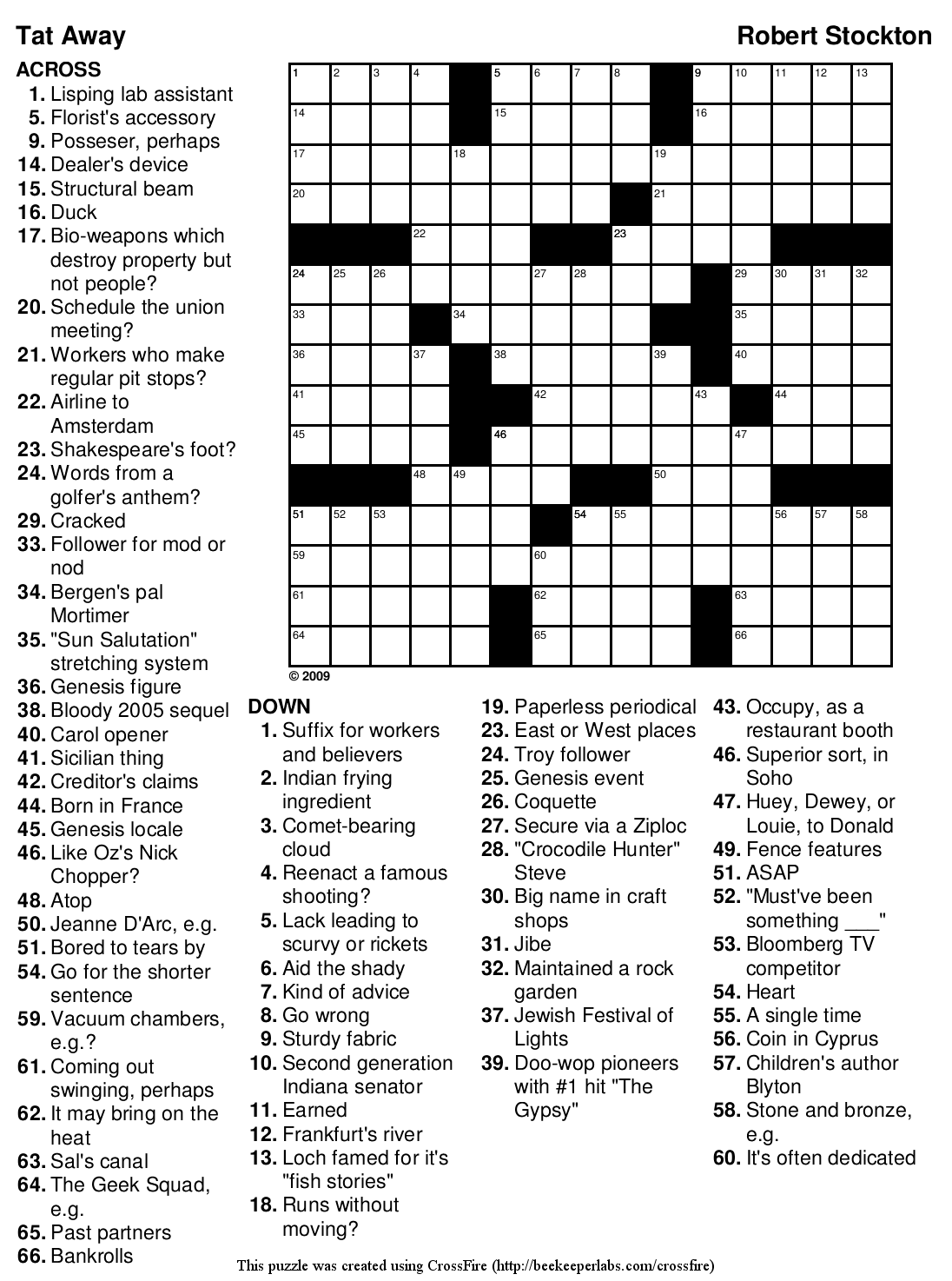 5 Best Images Of Printable Christian Crossword Puzzles 