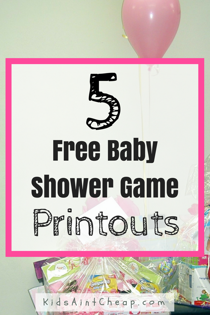 5 Free Printable Baby Shower Games Kids Ain t Cheap