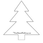 50 Christmas Tree Printable Templates KittyBabyLove