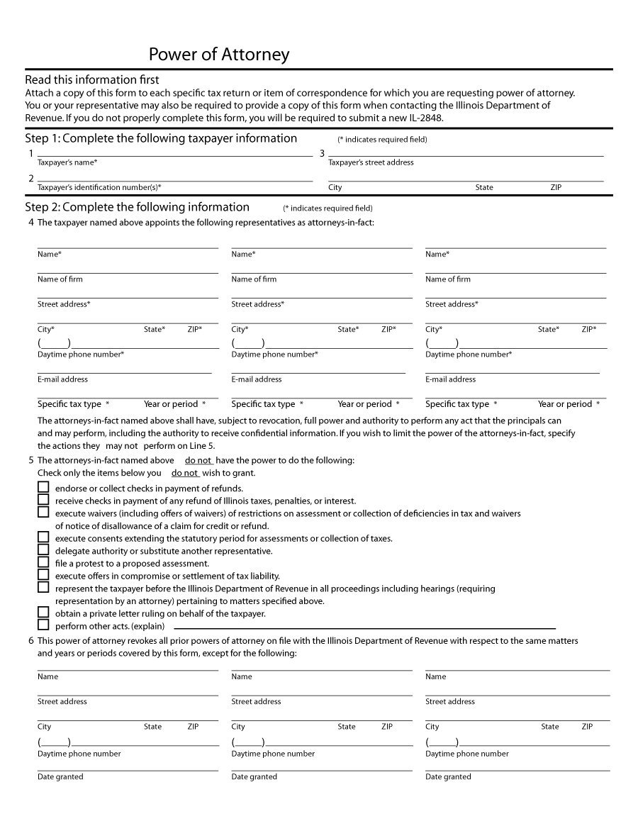 50 Free Power Of Attorney Forms Templates Durable Medical 