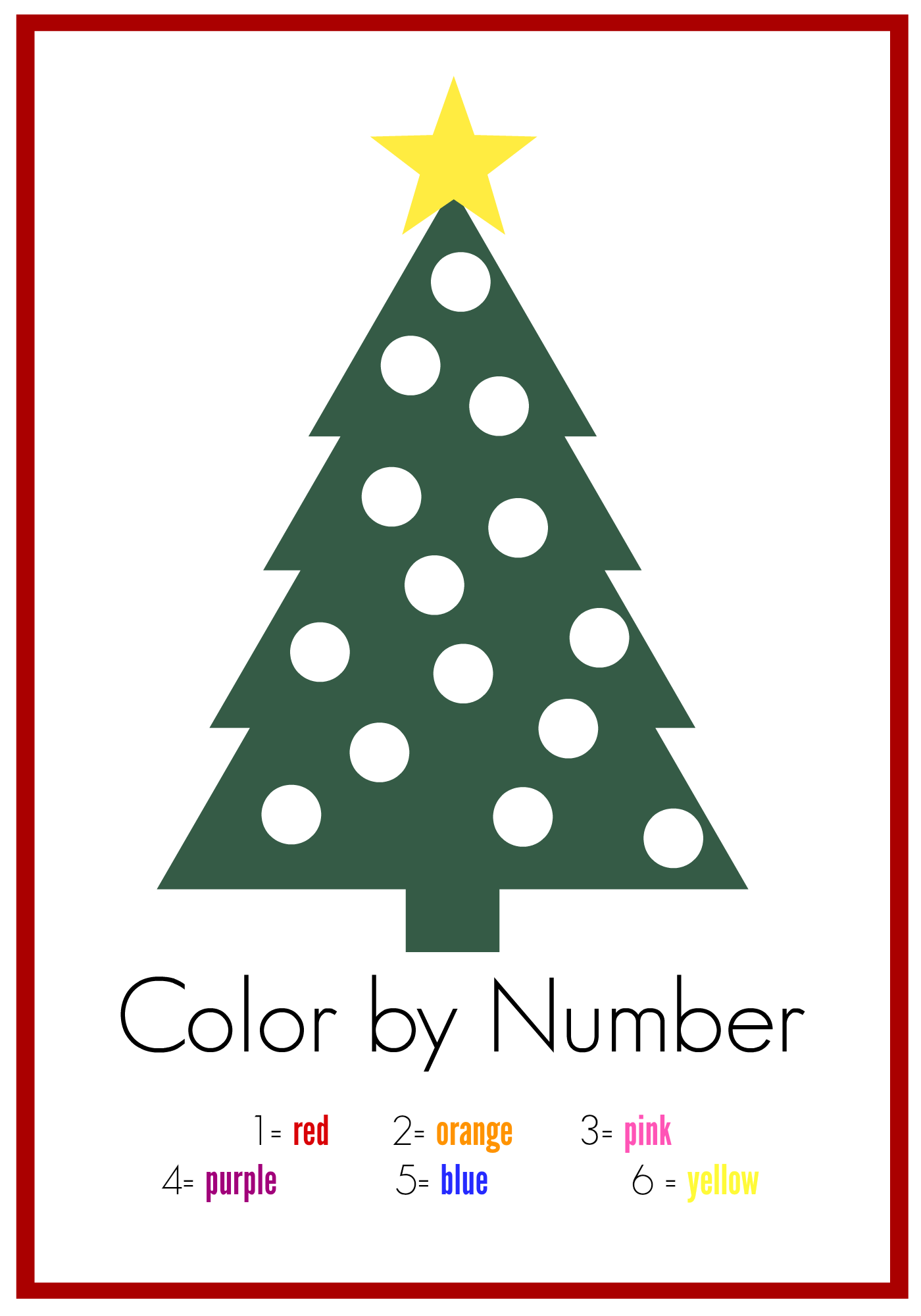 7 Ways To Use This FREE Color By Number Printables No 