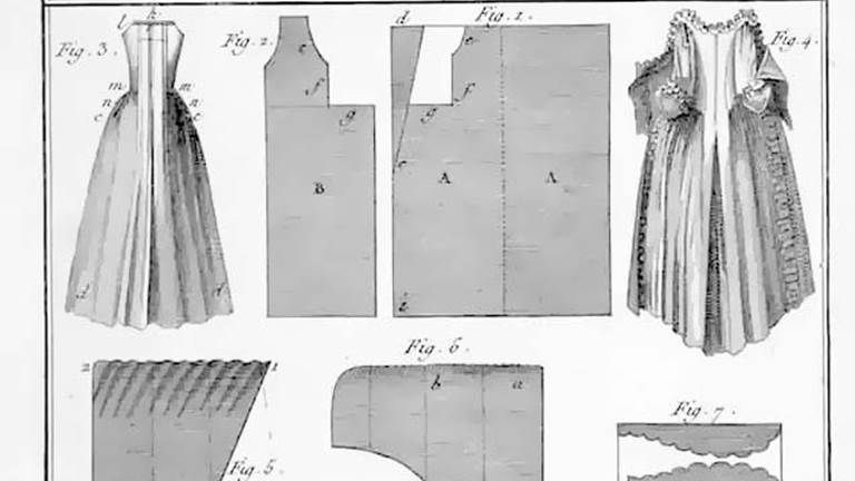 A List Of Free Historical Costume Patterns Including 