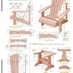 Adirondack Chair Plan Popular Mechanics DIY Blueprint
