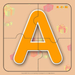 Alphabet A Alphabet Jigzaw Puzzles For Kids Puzzles