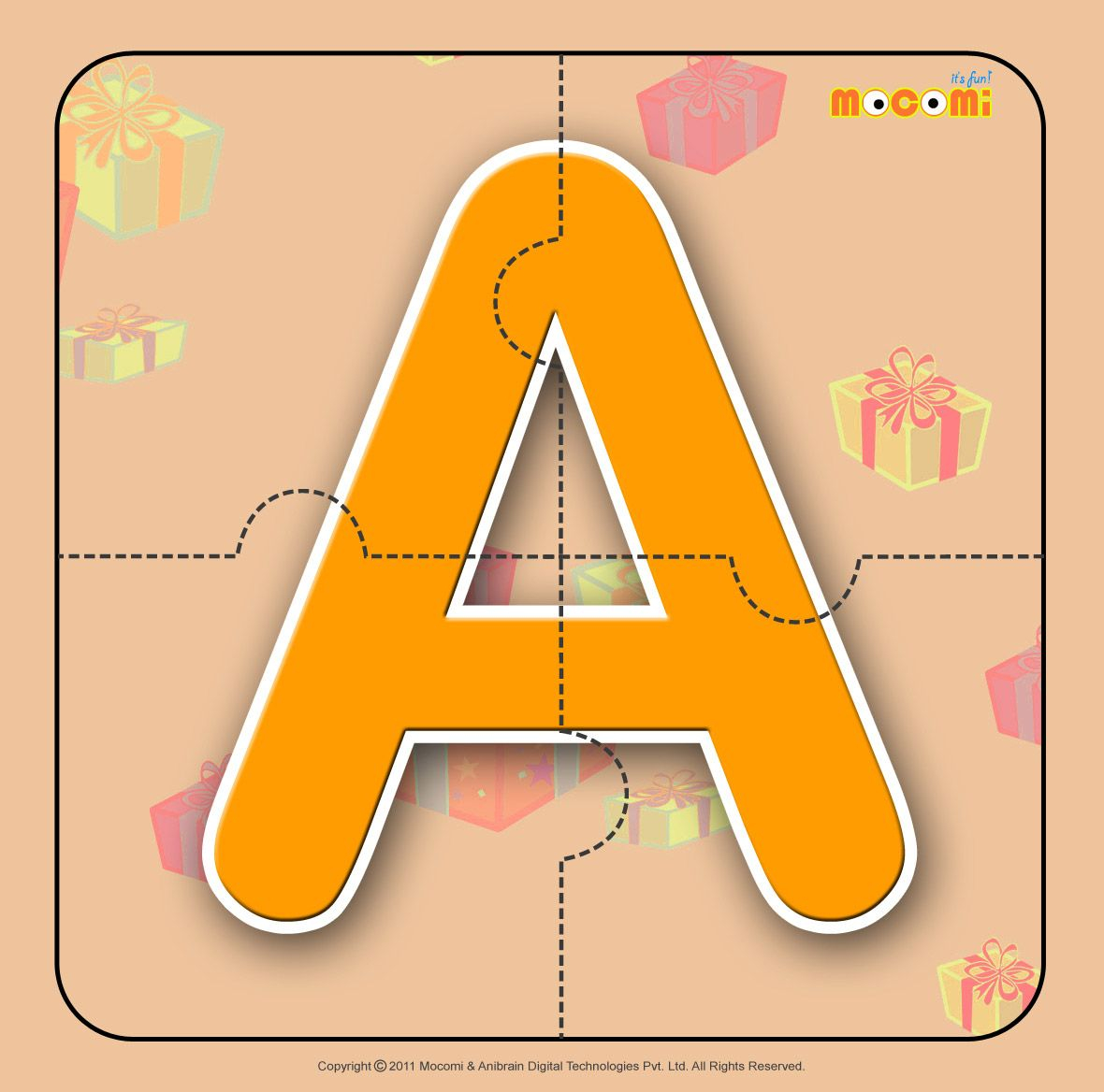 Alphabet A Alphabet Jigzaw Puzzles For Kids Puzzles 