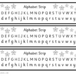 Alphabet Strip Torn Free Teaching Resources Print Play