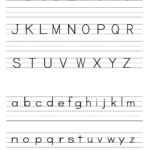 Alphabet Writing Practice Sheet Alphabet Writing