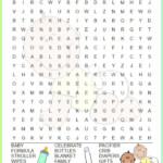 Baby Shower Word Search The Typical Mom