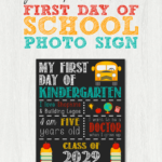 Back To School Sign Template And Tutorial