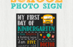 Back To School Sign Template And Tutorial
