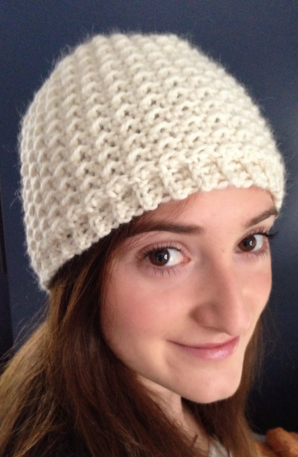 Ball Hank N Skein Oh So Seedy Beanie Free Crochet Hat 