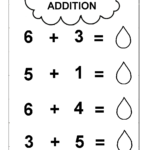 Beginner Addition 2 Kindergarten Addition Worksheets