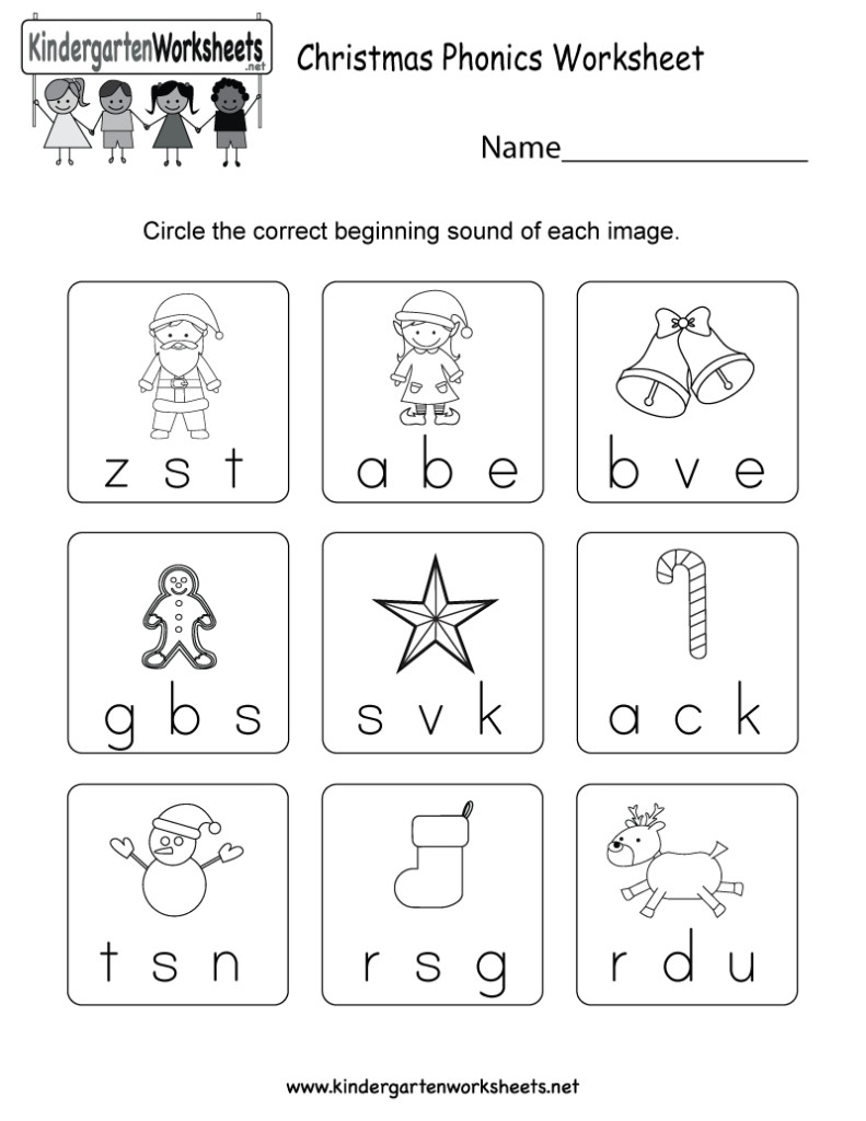 Best Of Kindergarten Phonics Worksheets Beginning Sounds