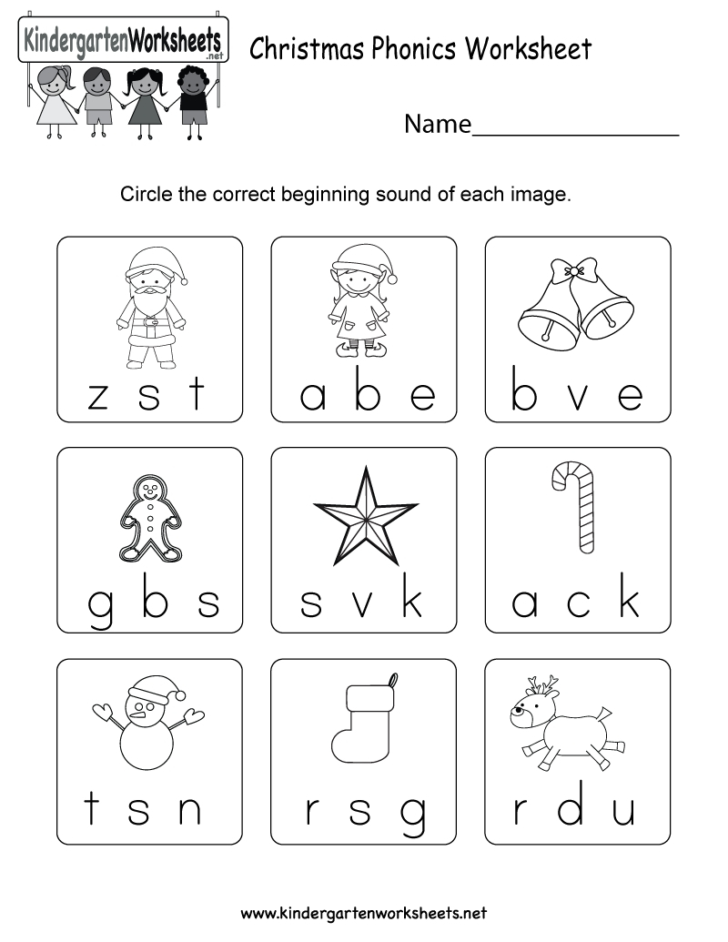 Best Of Kindergarten Phonics Worksheets Beginning Sounds 