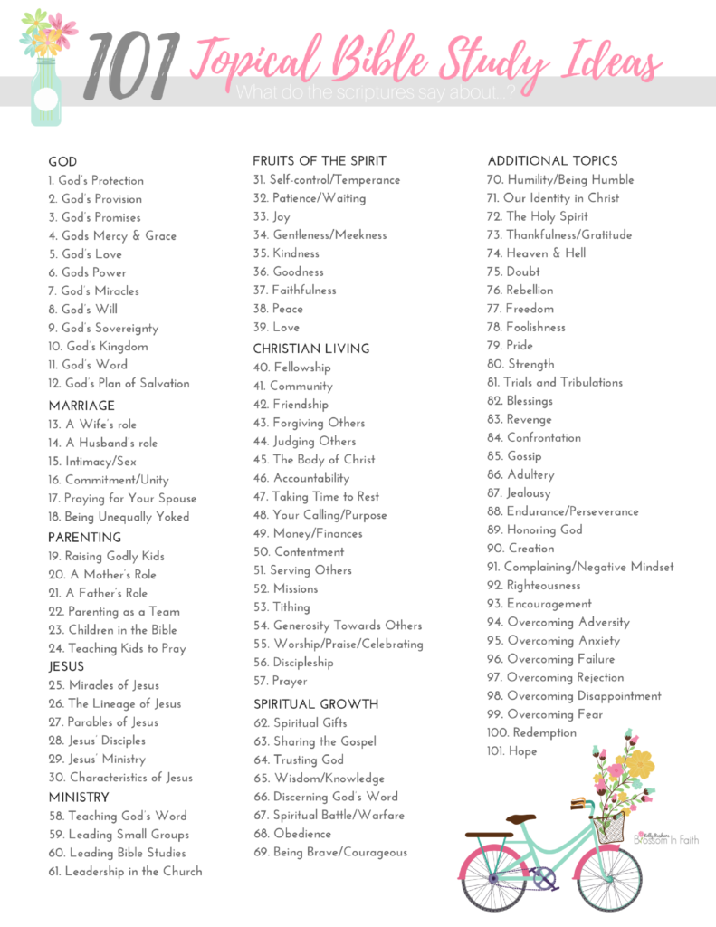 Free printable bible studies for small groups freeprintabletm 