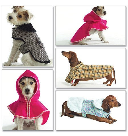 Butterick 4885 Dog Coat Dog Jacket Pet Jacket Sewing