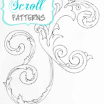 Choosing Scroll Patterns Free Printables Just Paint It
