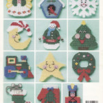 Christmas Cheer Ornaments Plastic Canvas Pattern Booklet